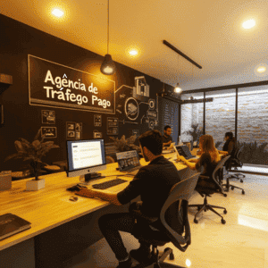 Empresa de tráfego pago especializada em criar campanhas estratégicas para atrair clientes e aumentar as vendas.