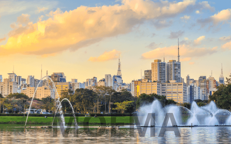 Imagem do bairro de Moema, em São Paulo, representando a localização de uma agência de marketing digital que atende a região.